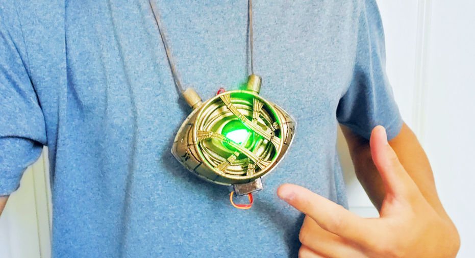 Eye of Agamotto with Arduino Every