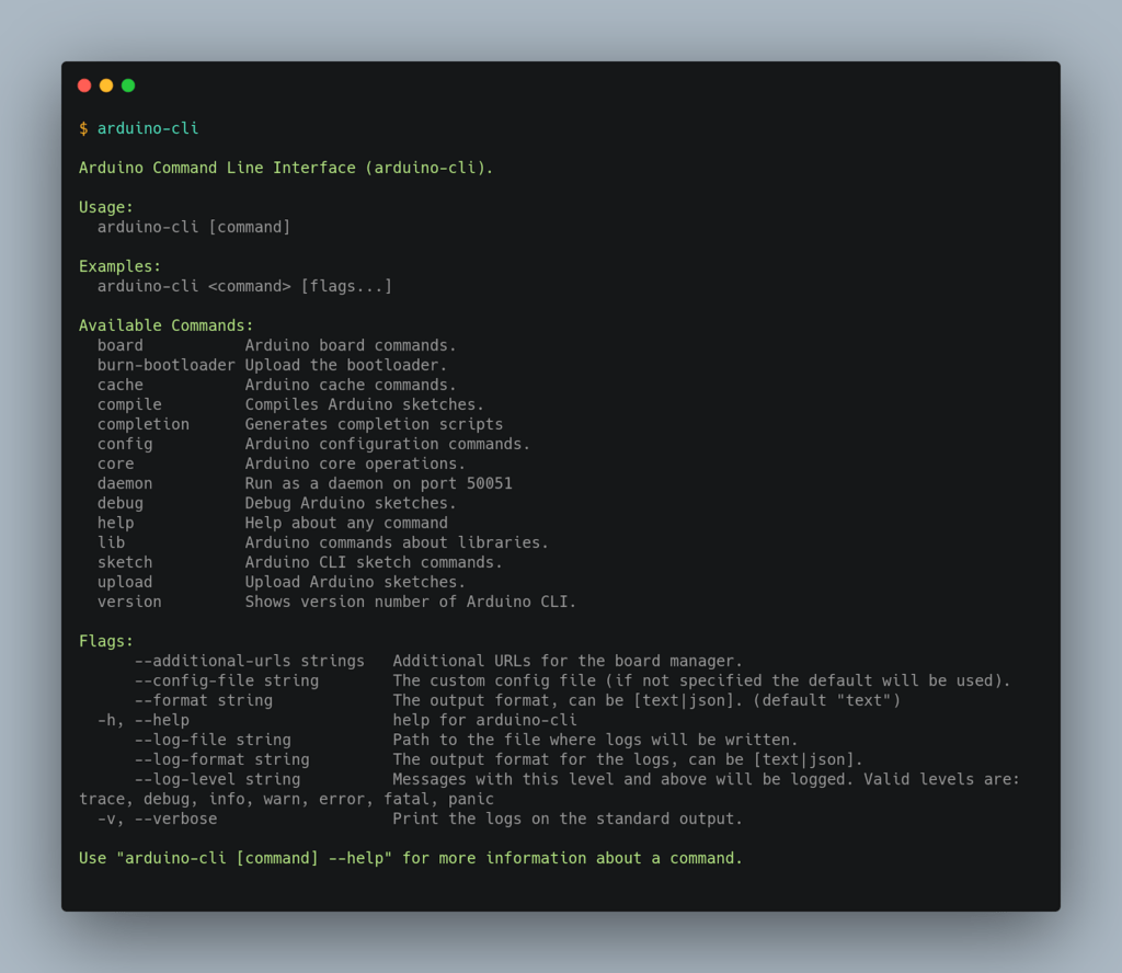 Arduino CLI